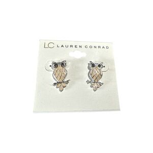 Lauren Conrad Owl Stud Earrings | NWT
